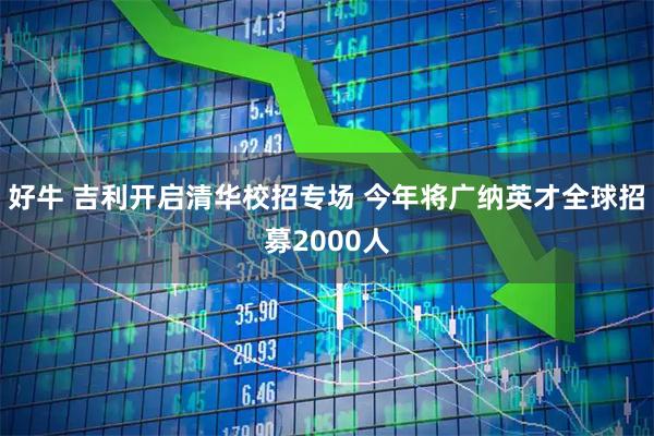 好牛 吉利开启清华校招专场 今年将广纳英才全球招募2000人