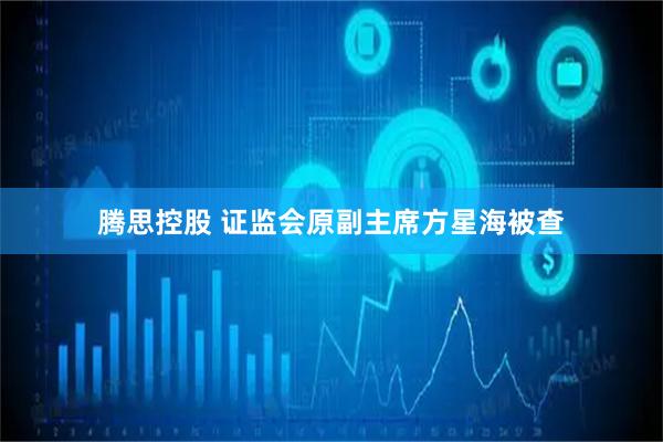 腾思控股 证监会原副主席方星海被查
